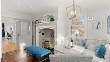 Smart TV, fireplace, offices