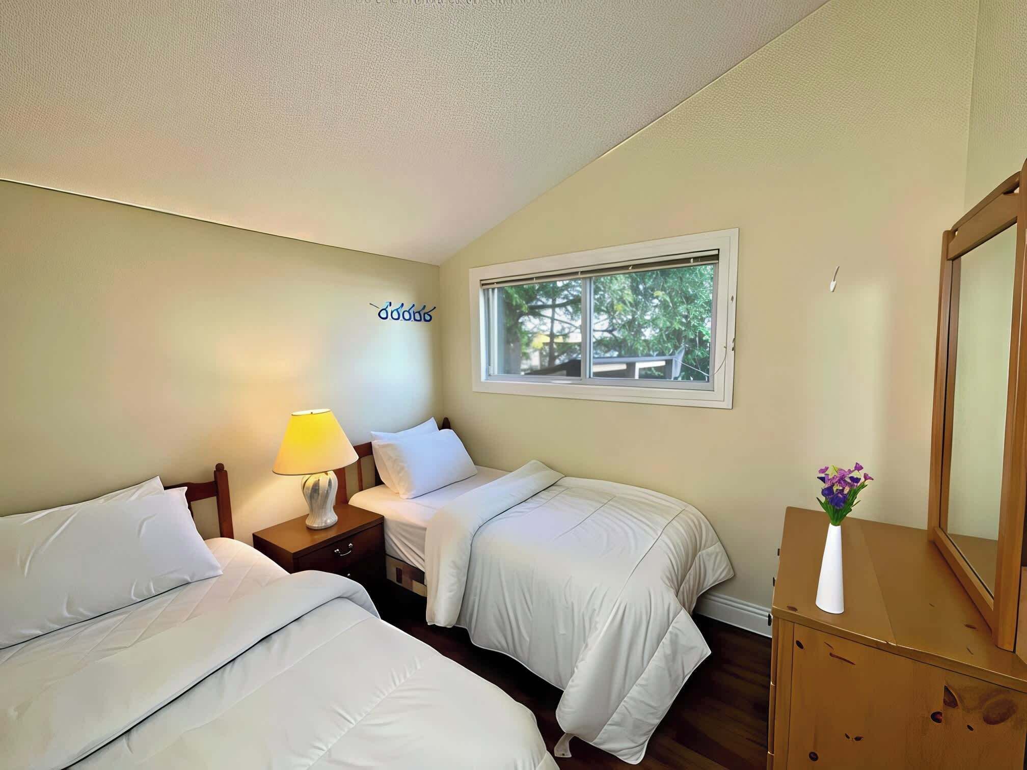 2 habitaciones, wifi y ropa de cama 