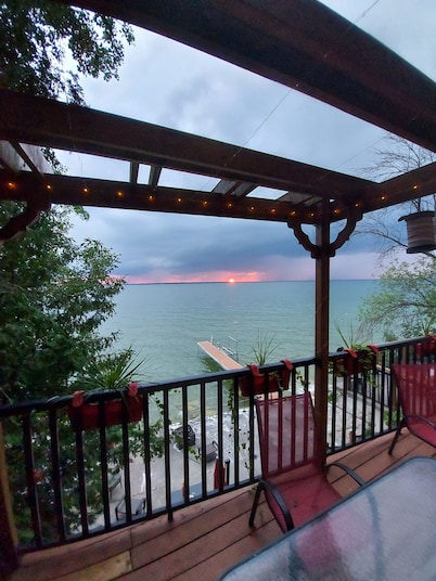 Two Story Boathouse  Located On East Side of Lake Simcoe 