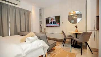 1 chambre, bureau, fer et planche Ă repasser, Wi-Fi gratuit