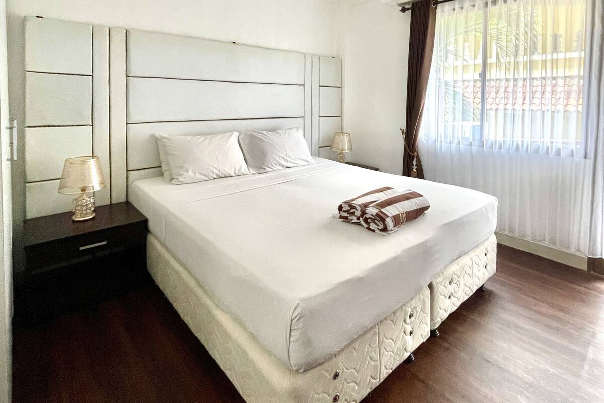1 Schlafzimmer, hochwertige Bettwaren, Select-Comfort-Betten, Zimmersafe