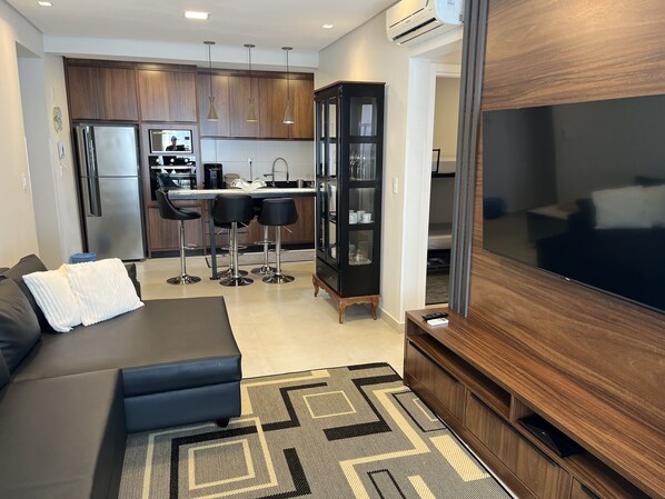 Living area - Residencial Atalaia - Praia do Gravatá - Beto Carrero World (Gravatá Navegantes)