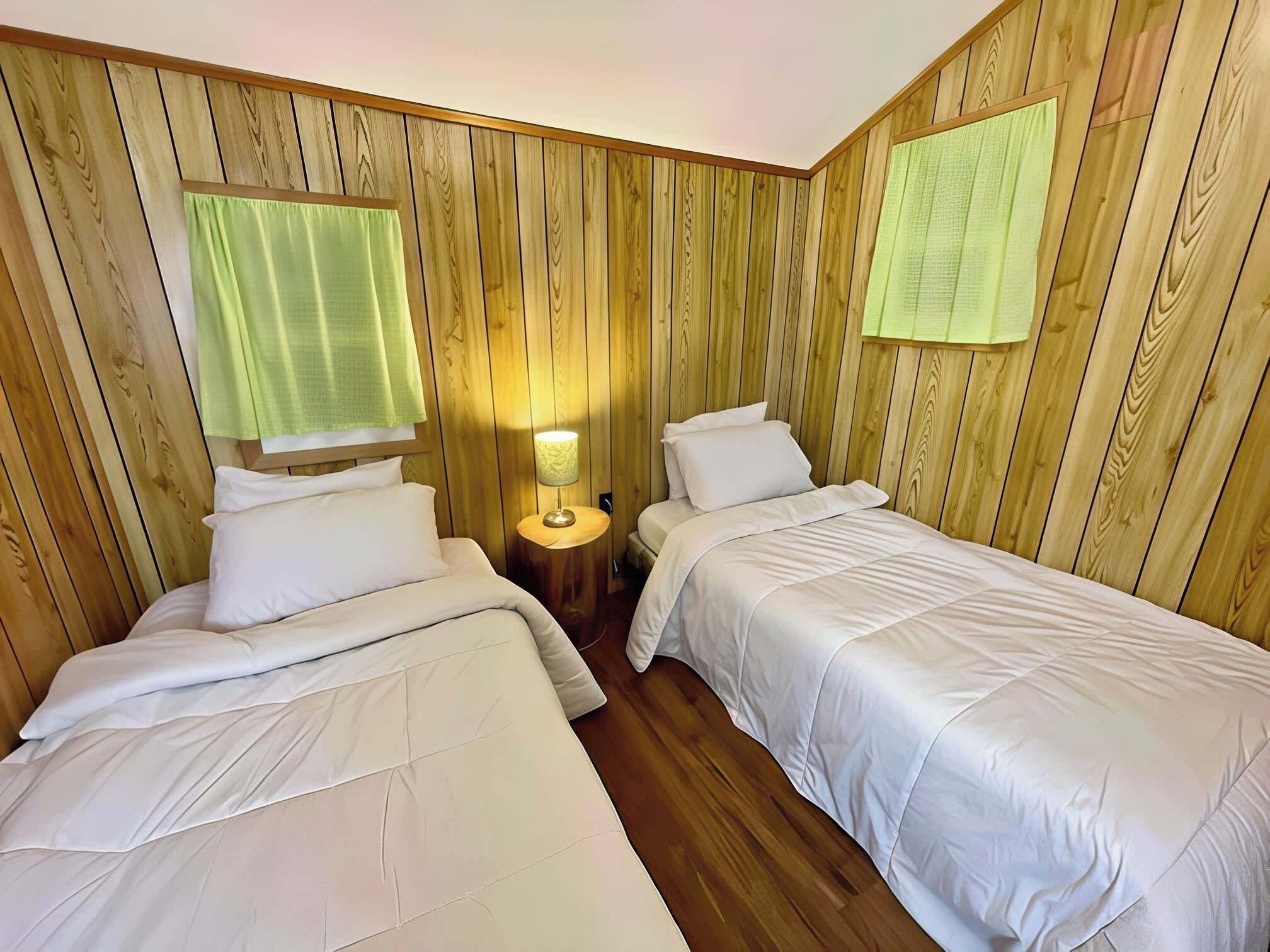 2 chambres, Wi-Fi, literie fournie