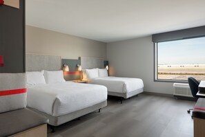 Standardzimmer, 2 Queen-Betten, barrierefrei (Roll-In Shower)