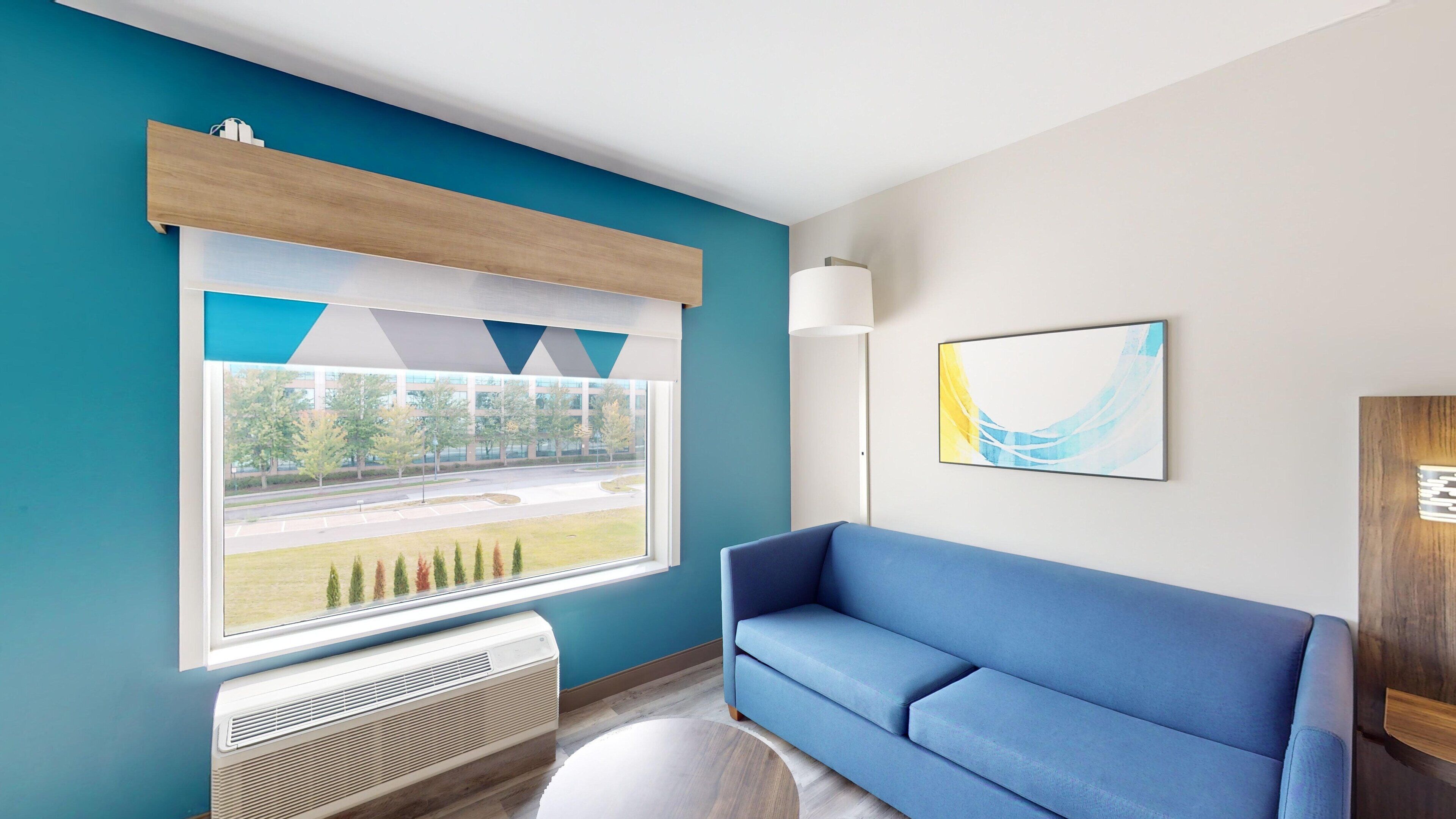 Premium bedding, down duvets, in-room safe, desk