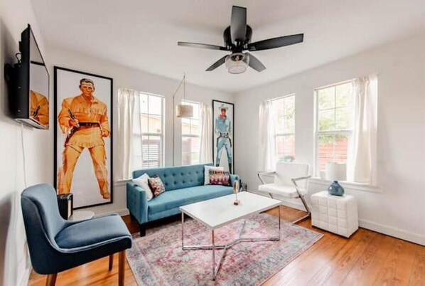 Smart TV - Cozy house, big backyard, fast Wi-Fi (Austin)