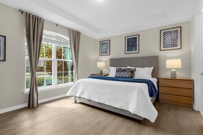 5 bedrooms, iron/ironing board, WiFi, bed sheets