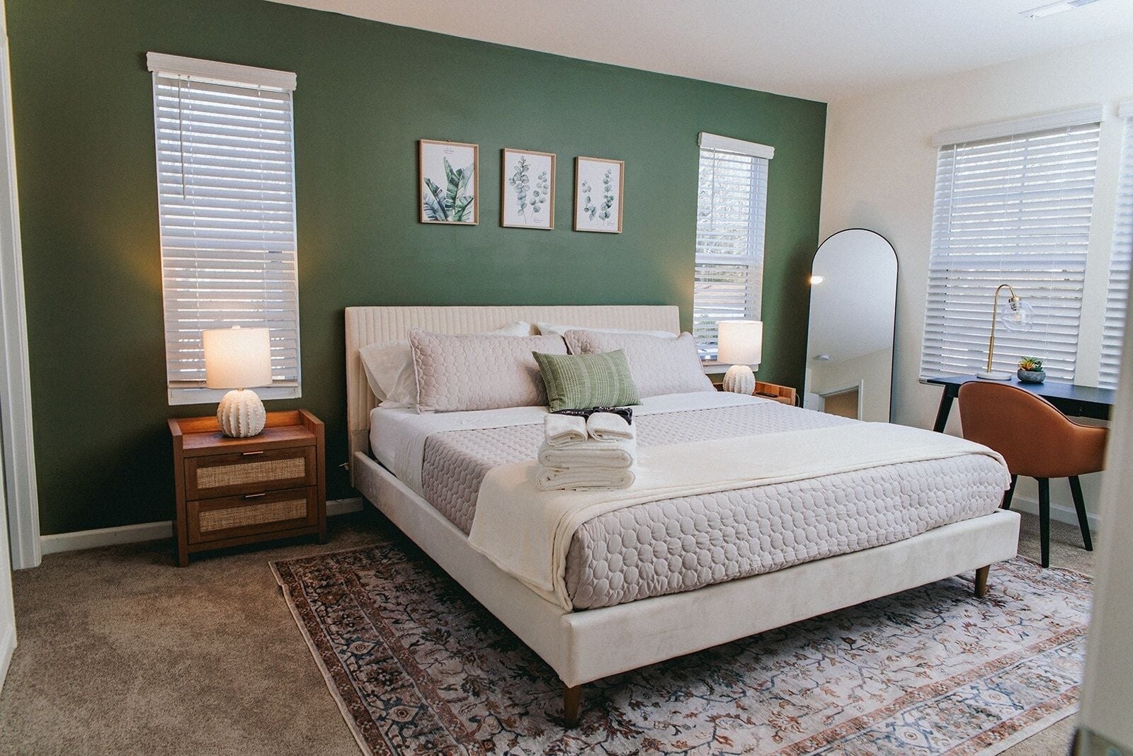 3 bedrooms, iron/ironing board, free WiFi, bed sheets