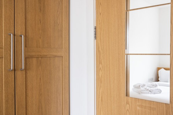 2 bedrooms, iron/ironing board, travel crib, free WiFi