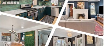 Spacious Family Retreat: King Beds+Arcade+Playground. Minutes from Zoo/Downtown