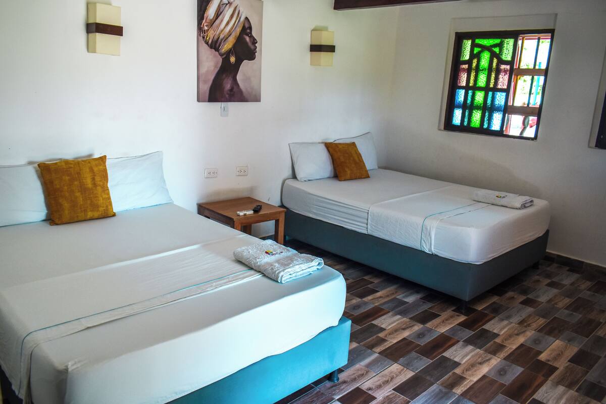Family Quadruple Room, Garden View