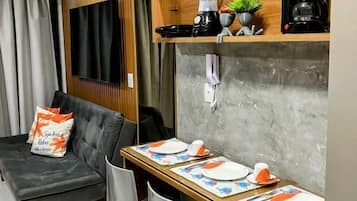 Appartement | 1 slaapkamer, bedden met traagschuimmatrassen, individueel gedecoreerd