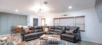 The Den is a cozy and welcoming 3 bed, 2 bath home with zero entry design