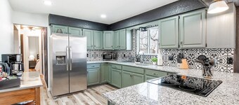 The Den is a cozy and welcoming 3 bed, 2 bath home with zero entry design