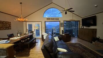 Smart-tv, pejs, dvd-afspiller, videobibliotek