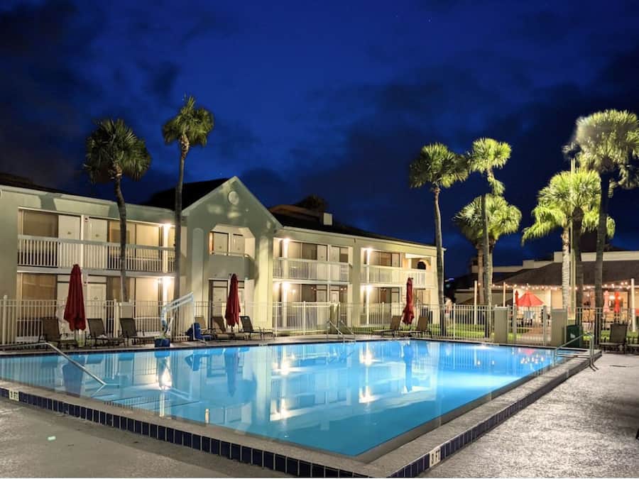 Outdoor pool
