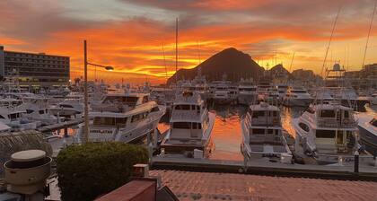 Waterfront condo on the marina