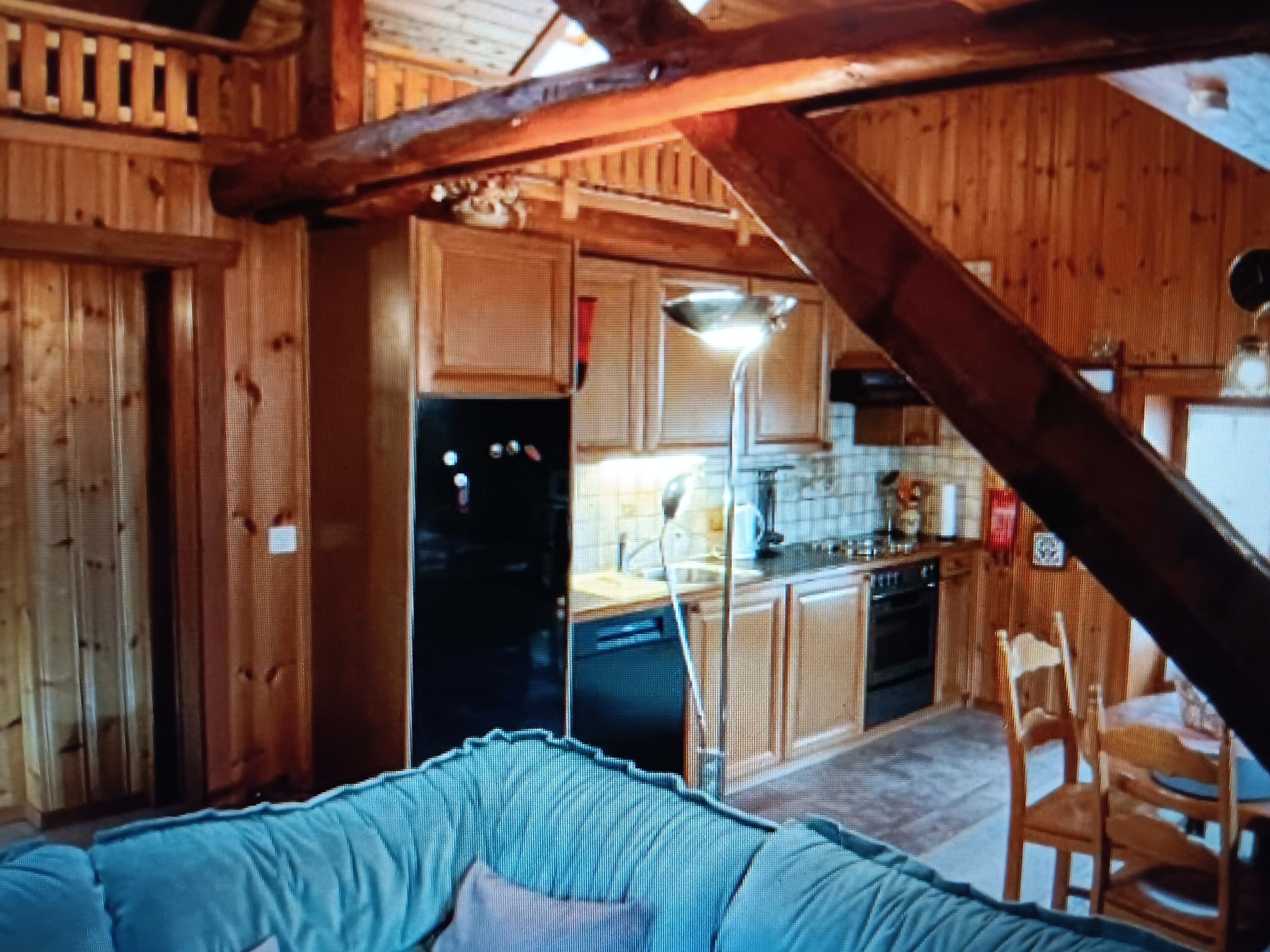 TV connectée, cheminée