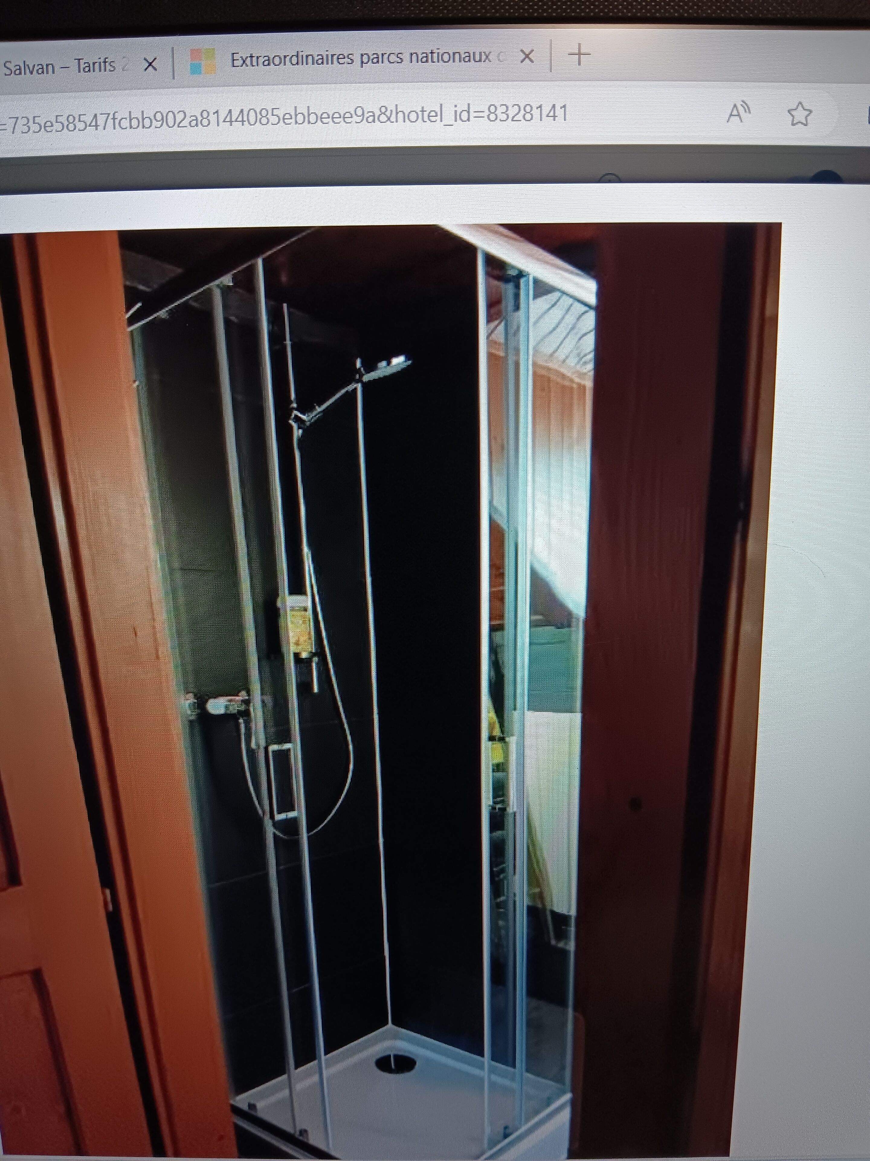 Shower, free toiletries, hair dryer, bathrobes