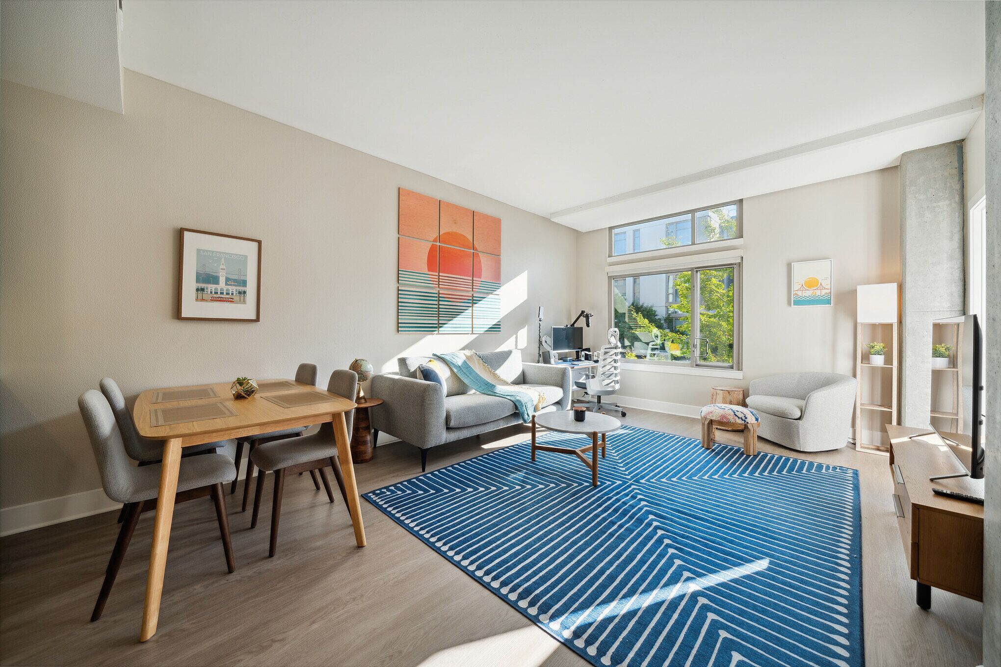 Mission Bay 1 BR w\/ Office by Anyplace - 11449