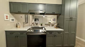 Microwave, oven, stovetop