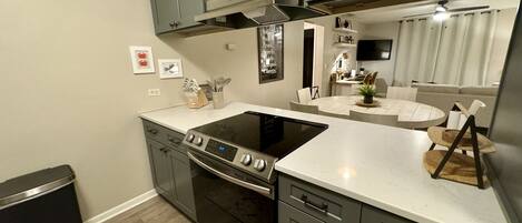 Microwave, oven, stovetop