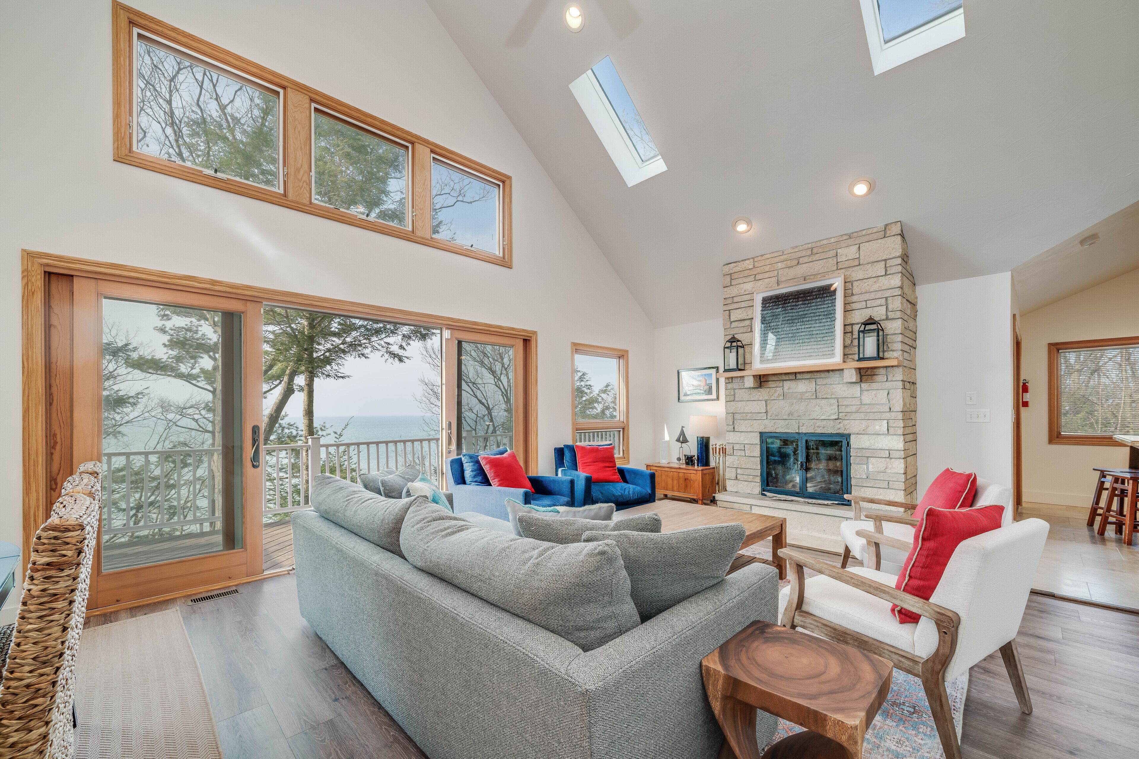 Lakefront Oasis with 177' Lake Frontage, Gourmet Kitchen, Screened Porch & More!