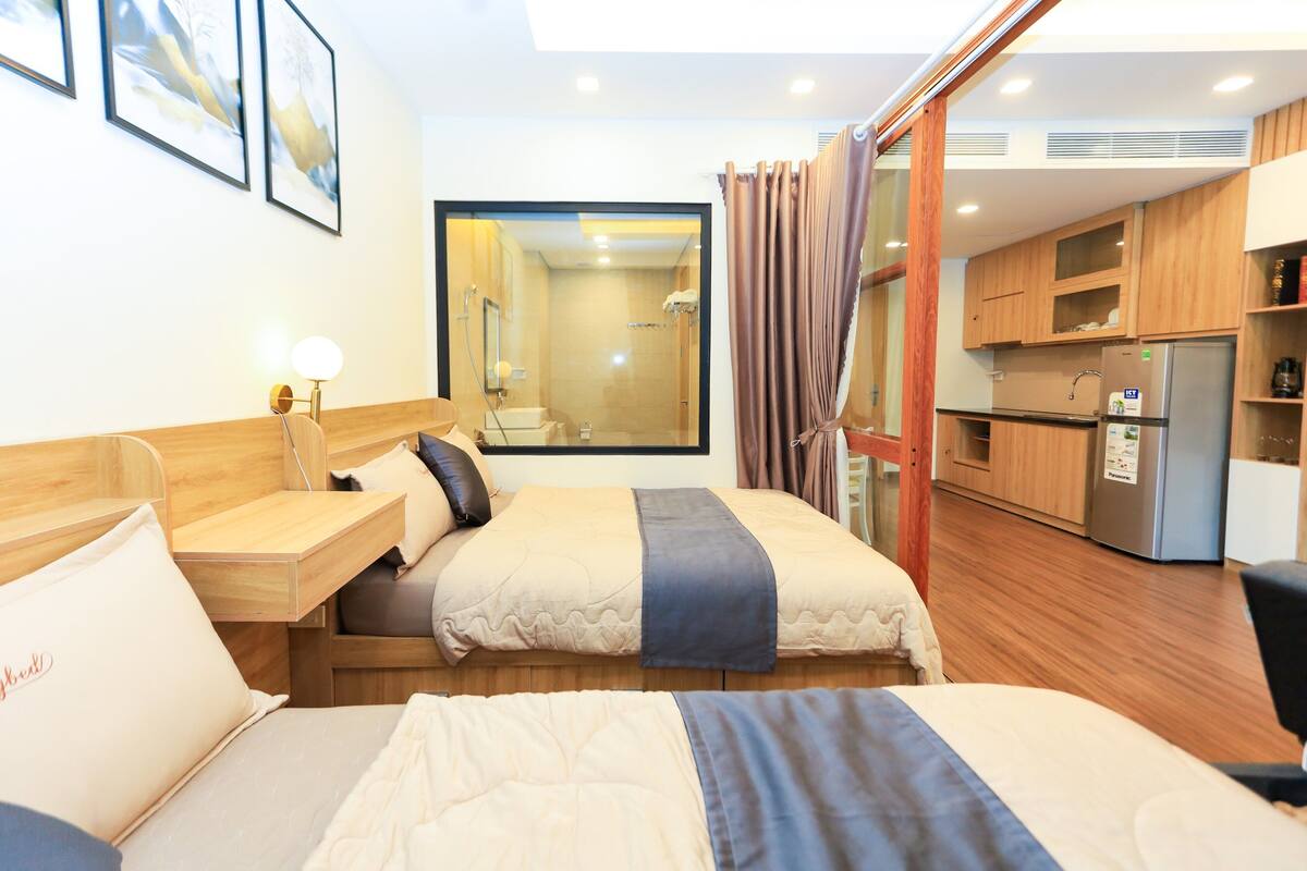 2 Double Bed Studio with Sofabed