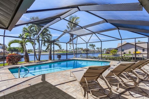Piscine chauffée