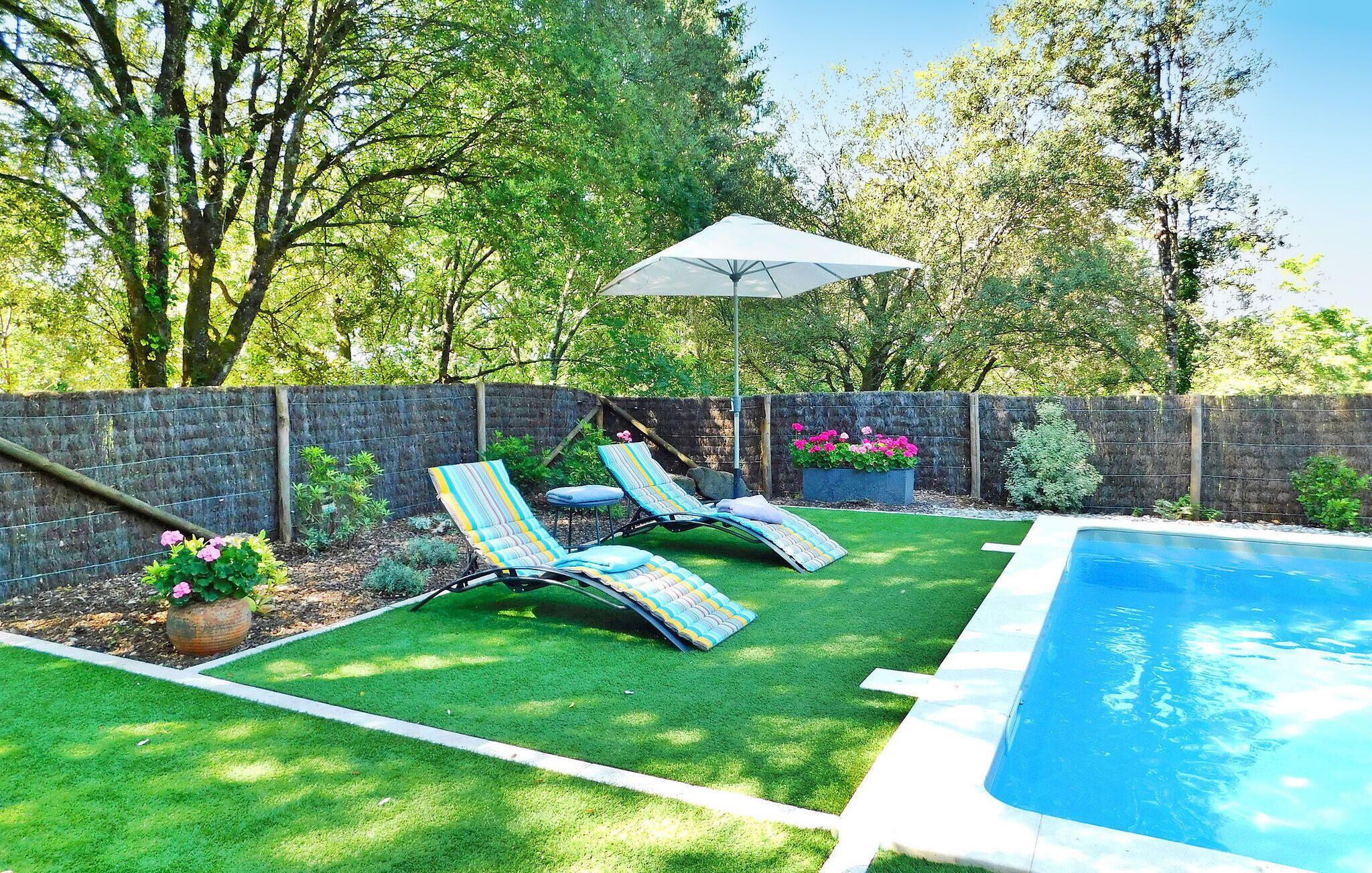 Una piscina climatizada