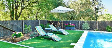 Una piscina climatizada