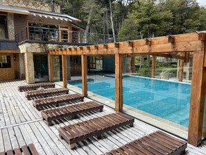 Indoor pool - El Condor Pasa VLA  (Villa La Angostura)