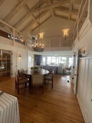 Dining - Greers Ferry - RIGHT ON THE LAKE! Sleeps 14 + Character abounds + Stellar views. (Drasco)