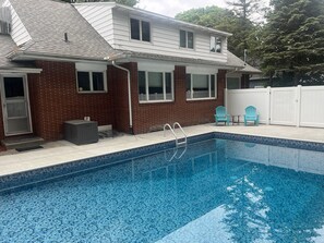 Opvarmet pool