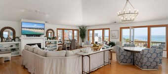 9 BR OCEAN/BEACHFRONT HOME w/ HEATEDPOOL & 2 HOTTUBS IN OBX!