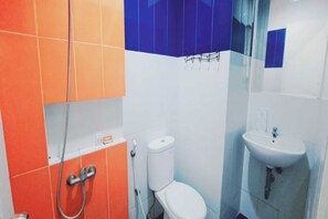 Shower, soap