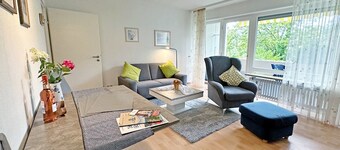Holiday Apartment "Am Kurpark" with Balcony and Wi-Fi