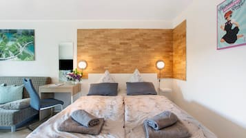 1 多间卧室、熨斗/熨衣板、免费 WiFi、床单