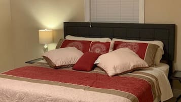 4 bedrooms, iron/ironing board, travel crib, free WiFi