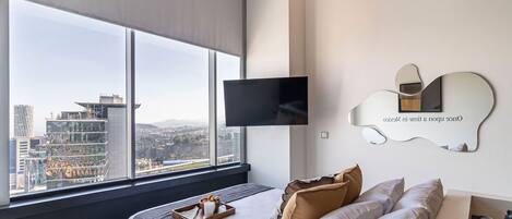 1 bedroom, desk, iron/ironing board, WiFi