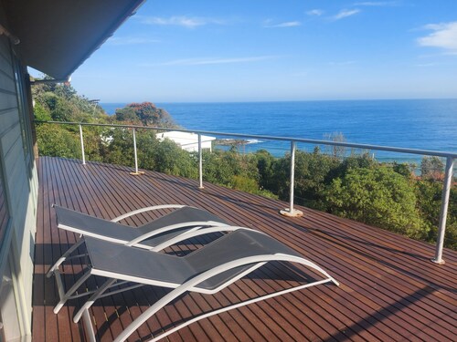 Beach house with stunning ocean views from every room!