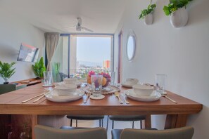 Dining - Brand new Penthouse in Versalles & awesome Rooftop 2BD Penthouse for rent in Ver (Puerto Vallarta)