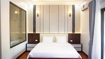 Habitación Deluxe | 1 habitación, ropa de cama hipoalergénica y escritorio