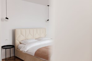 1 soveværelse, senge med madrasser af memory foam, gratis Wi-Fi