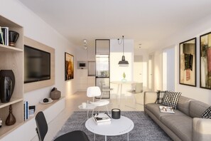 Una Smart TV, Netflix, suelo radiante, servicios de streaming