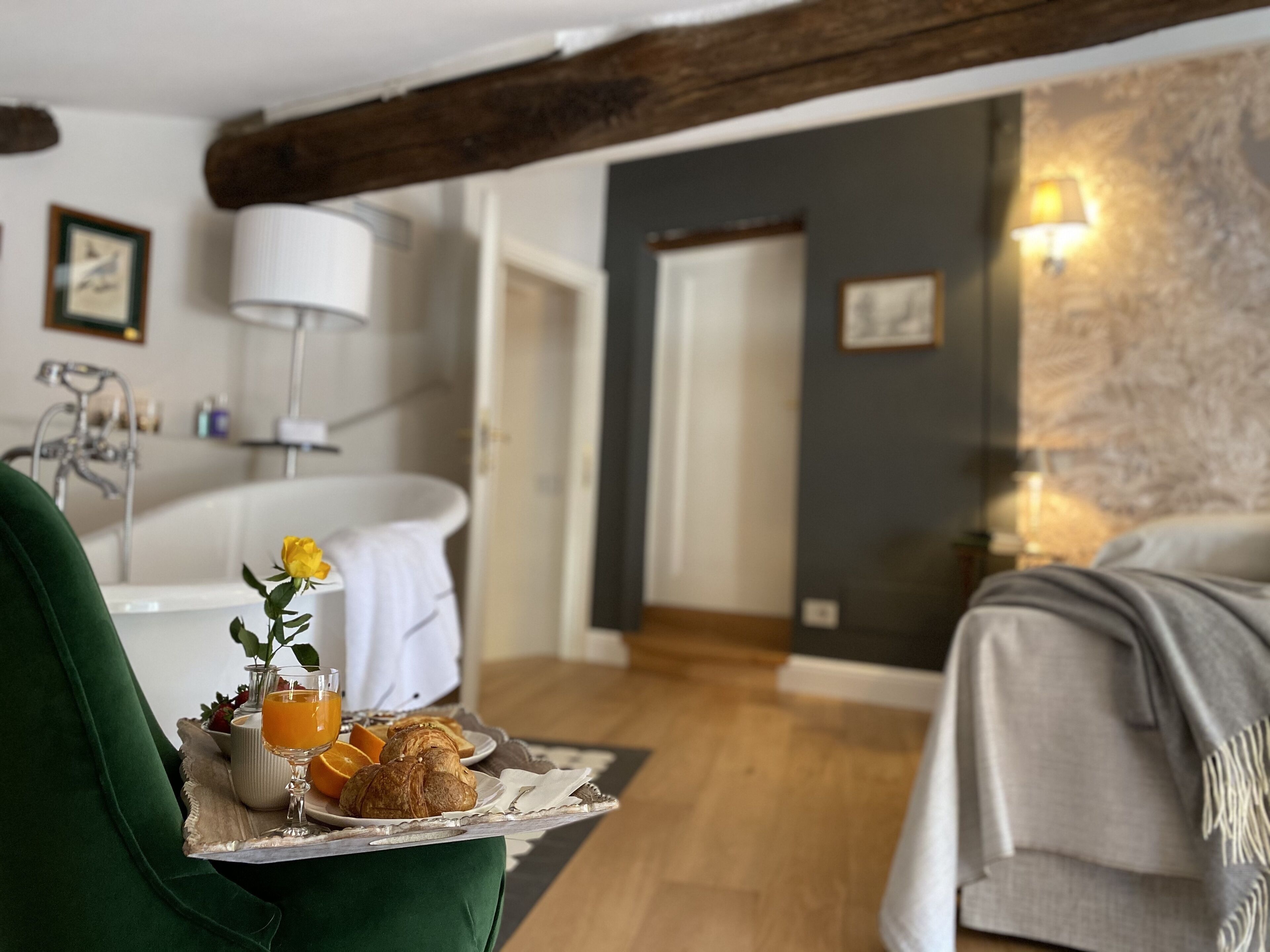 Premium bedding, memory-foam beds, individually decorated