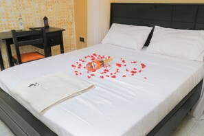 Deluxe Room, 1 Queen Bed, Patio | Individually furnished, desk, laptop workspace, free WiFi - Fuego Hotel (Kampala)