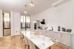 Fridge, microwave, oven, stovetop - The Penthouse Collection by EPIC (Liverpool)
