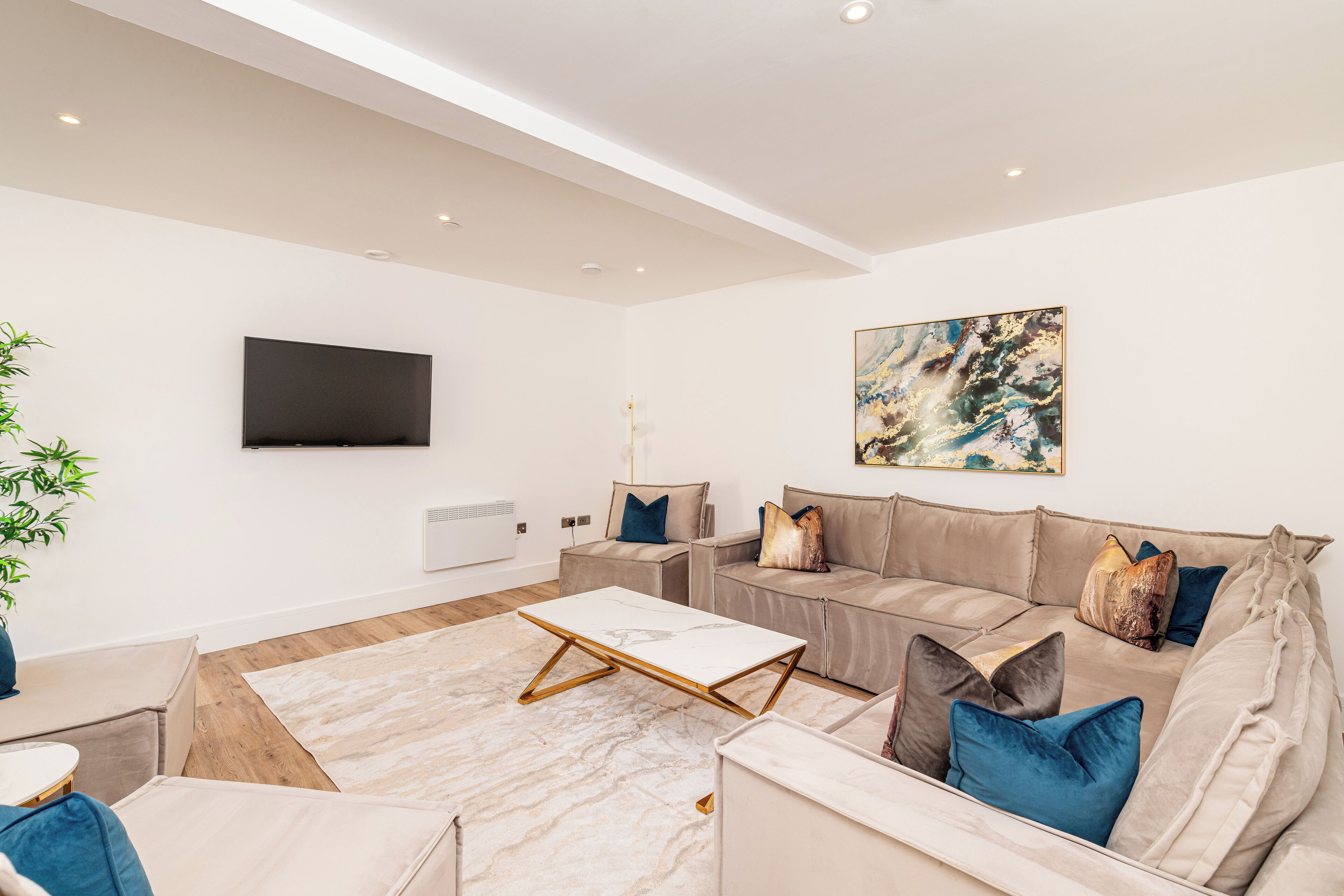 50-inch Smart TV with digital channels