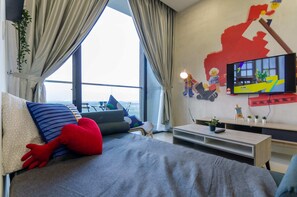 1 soverom, strykejern/-brett, wi-fi og sengetøy